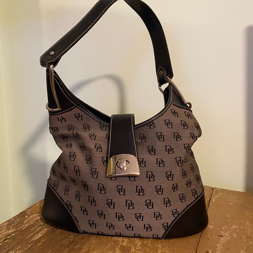Dooney & Bourke Black and Gray Women's Bag